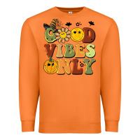 Carrot halloween good vibes only Premium Sweatshirt - BarkalooDesign