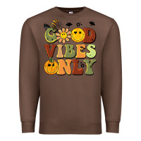 Chestnut halloween good vibes only Premium Sweatshirt - BarkalooDesign