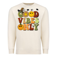 Sandshell halloween good vibes only Premium Sweatshirt - BarkalooDesign