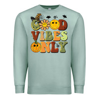 Seafoam halloween good vibes only Premium Sweatshirt - BarkalooDesign