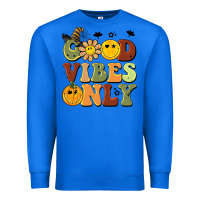True Royal halloween good vibes only Premium Sweatshirt - BarkalooDesign