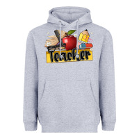 Heather Grey teacher Heavyweight Hoodie - Artiststas