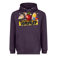 Plum teacher Heavyweight Hoodie - Artiststas