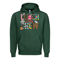Lunch Lady Crew Zipper Hoodie | Teevron