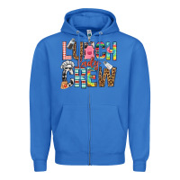 True Royal lunch lady crew Zipper Hoodie - NancyCooperArtShop