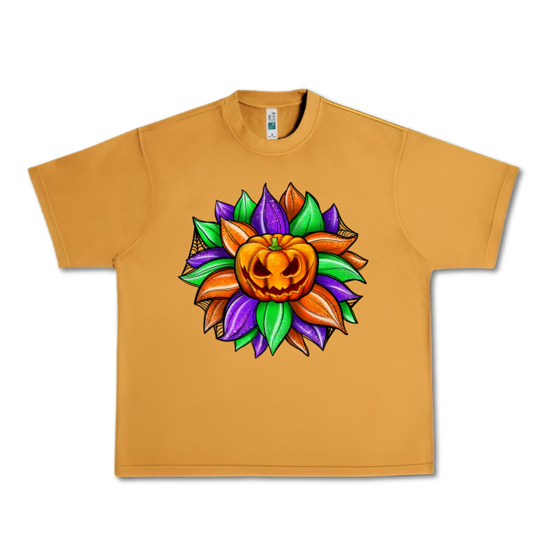 Sunflower Halloween Urban Heavy Tee by JahusDesignShop | Teevron