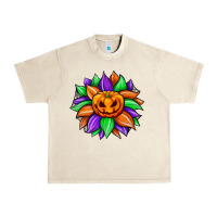 Sandshell sunflower halloween Urban Heavy Tee - JahusDesignShop