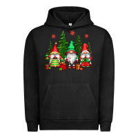 Pigment Black christmas gnomies Urban Hoodie - CowGirlArtShop