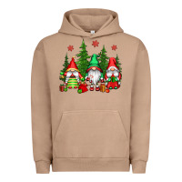 Pigment Burro christmas gnomies Urban Hoodie - CowGirlArtShop