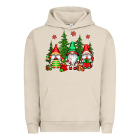 Pigment French Oak christmas gnomies Urban Hoodie - CowGirlArtShop