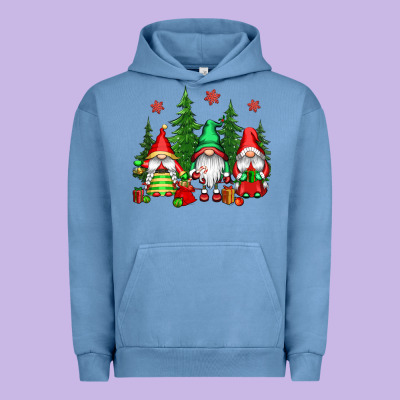 Christmas Gnomies Urban Hoodie Designed By Cowgirlartshop