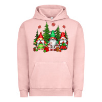 Pigment Salmon christmas gnomies Urban Hoodie - CowGirlArtShop