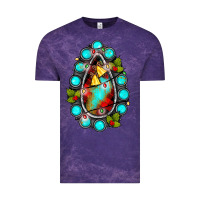 Cloud Purple gemstone christmas Vintage Tee - JahusDesignShop