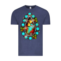 Vintage Denim gemstone christmas Vintage Tee - JahusDesignShop