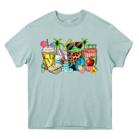 Arona summer teacher coffee cups Heavy Core Tee - Zillion Design Studio