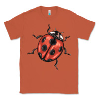 Copper ladybug Classic Tee - BarkalooDesign