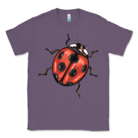 Lavender ladybug Classic Tee - BarkalooDesign
