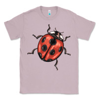 Lilac ladybug Classic Tee - BarkalooDesign