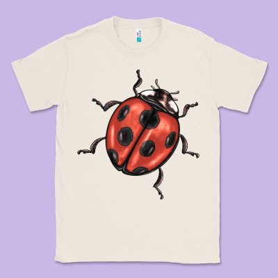 Ladybug Classic Tee Designed By Barkaloodesign