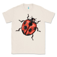 Natural ladybug Classic Tee - BarkalooDesign
