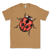 Toasted Coconut ladybug Classic Tee - BarkalooDesign