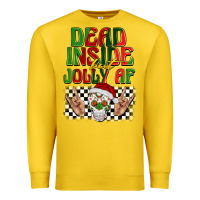 Lemon dead inside but jolly af Premium Sweatshirt - BarkalooDesign