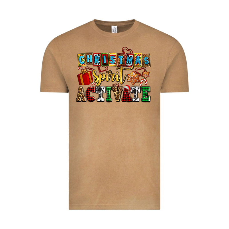 Christmas Spirit Activate Vintage Tee by AdoDesignShop | Teevron