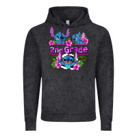 Vintage Black preview flower stitch 2nd grade Vintage Hoodie - AdoDesignShop