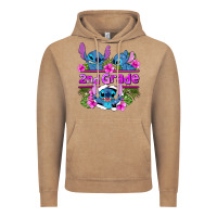 Vintage Coffee preview flower stitch 2nd grade Vintage Hoodie - AdoDesignShop