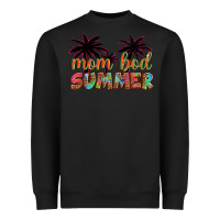 Black mom bod summer with palms Heavyweight Sweatshirt - Artiststas