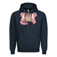 Navy lover babe valentines day Zipper Hoodie - MaliasSmallBusiness