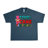 Midnight Navy candy cane and pink nutcracker ado Urban Heavy Tee - AdoDesignShop