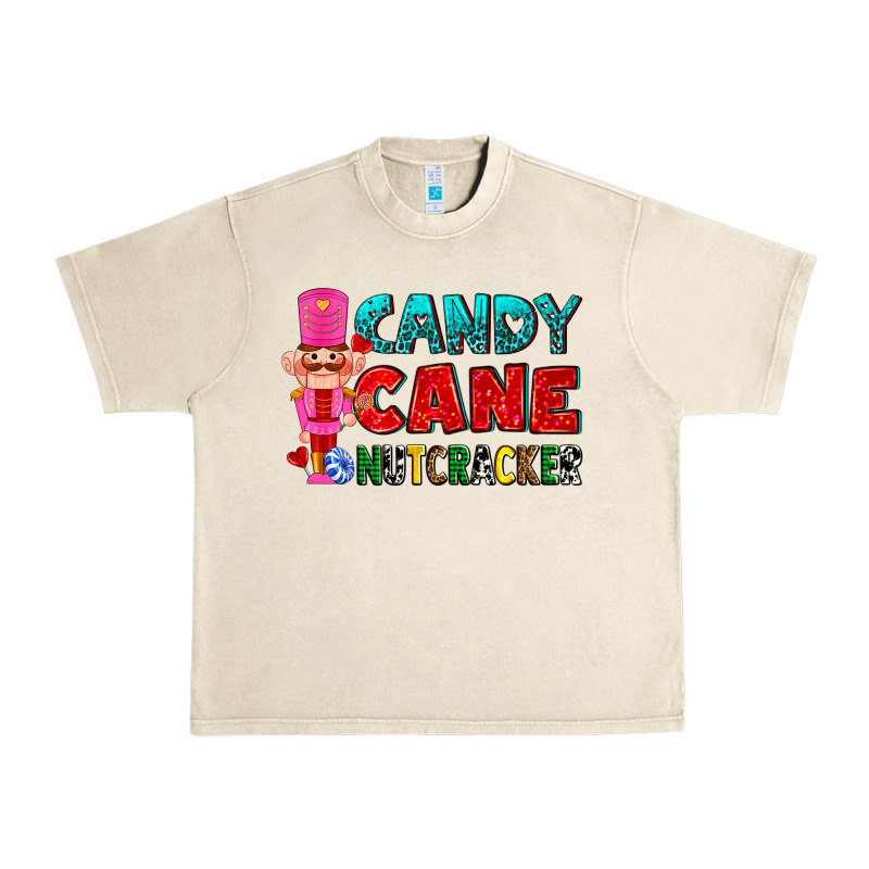 Candy Cane And Pink Nutcracker Ado Urban Heavy Tee by AdoDesignShop | Teevron