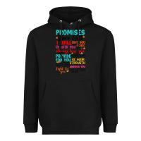 Black promises from god Heavyweight Hoodie - Artiststas