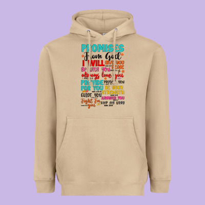 Promises From God Heavyweight Hoodie Designed By Artiststas