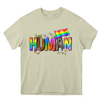 Mossy human with daisies Heavy Core Tee - texasbilliewilder