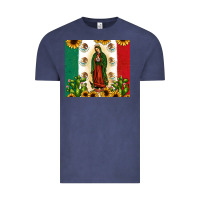 Vintage Denim our lady of guadalupe Vintage Tee - JahusDesignShop