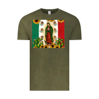 Vintage Olive our lady of guadalupe Vintage Tee - JahusDesignShop