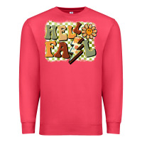 Cardinal groovy hello fall Premium Sweatshirt - BarkalooDesign