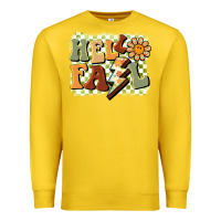 Lemon groovy hello fall Premium Sweatshirt - BarkalooDesign