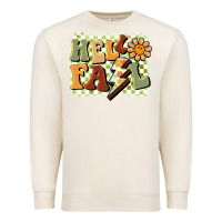 Sandshell groovy hello fall Premium Sweatshirt - BarkalooDesign