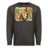 Smoke groovy hello fall Premium Sweatshirt - BarkalooDesign