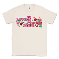 Natural floral love and kiss Classic Tee - AdoDesignShop