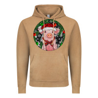 Vintage Camel Sitting Pig Christmas Vintage Hoodie - RanaPortraitStore