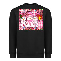 Pink Snowgirls Heavyweight Sweatshirt | Teevron