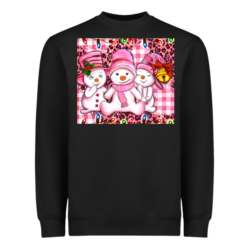 Pink Snowgirls Heavyweight Sweatshirt by AdoDesignShop | Teevron