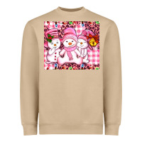 Mushroom pink snowgirls Heavyweight Sweatshirt - AdoDesignShop