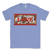 Colony Blue love ladybug    license plate template Classic Tee - BarkalooDesign