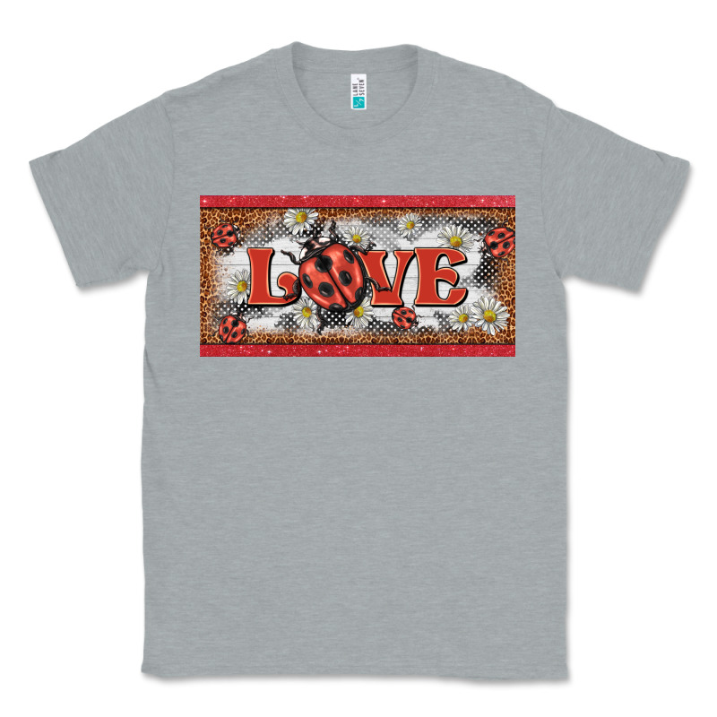 Love Ladybug    License Plate Template Classic Tee by BarkalooDesign | Teevron