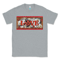 Heather Grey love ladybug    license plate template Classic Tee - BarkalooDesign